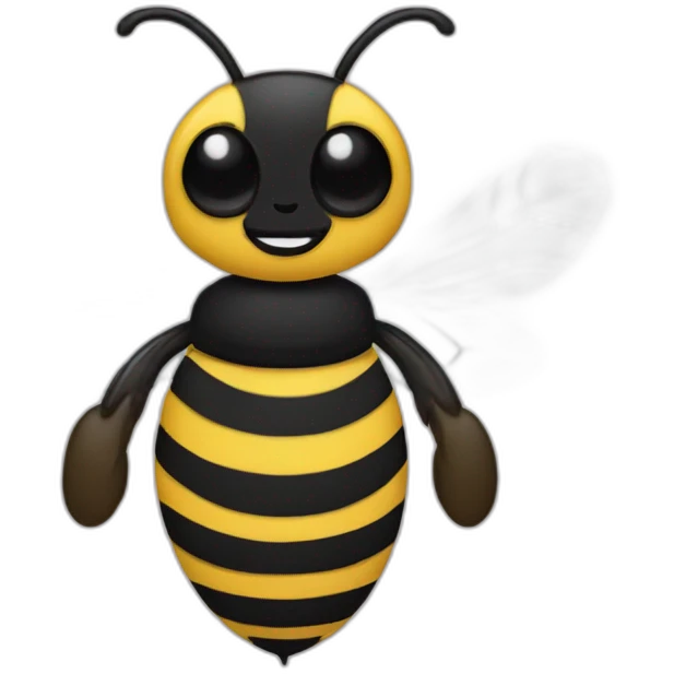 half human half bee emoji