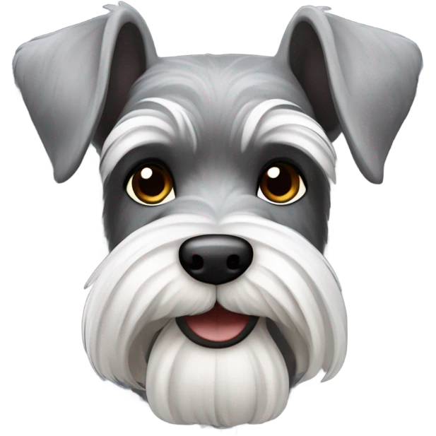 mini schnauzer ￼ emoji