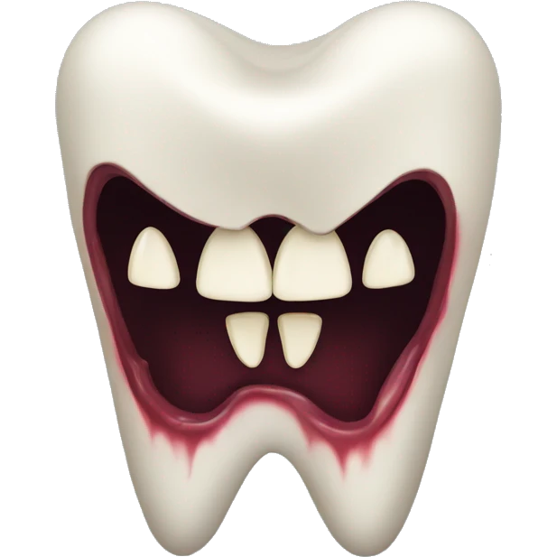 vampire tooth emoji