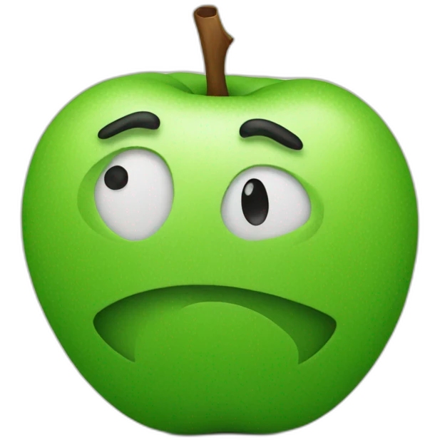 green aplle emoji