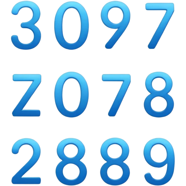 Six seven emoji