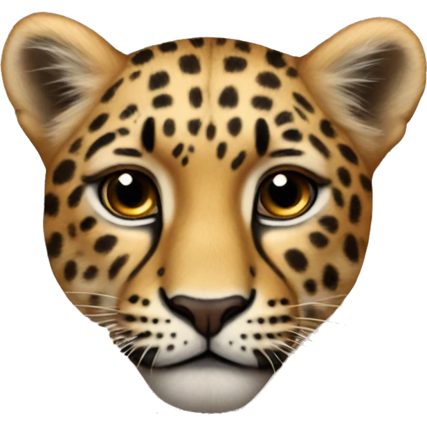 léopard heart emoji