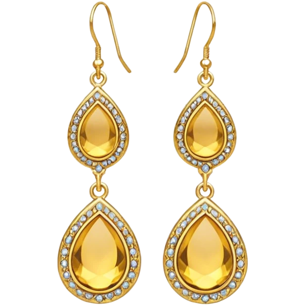 Drop earrings emoji