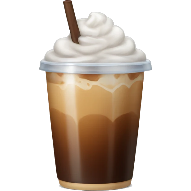 iced coffee emoji