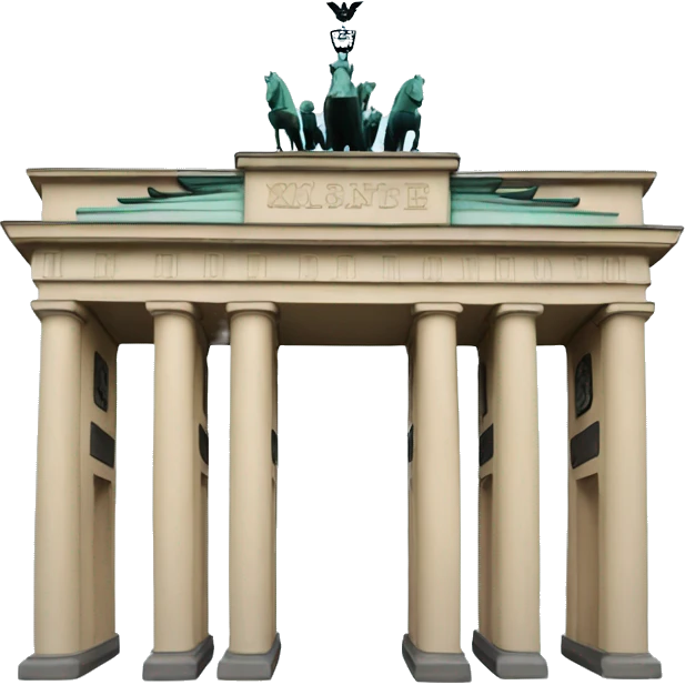 Brandenburg Gate emoji