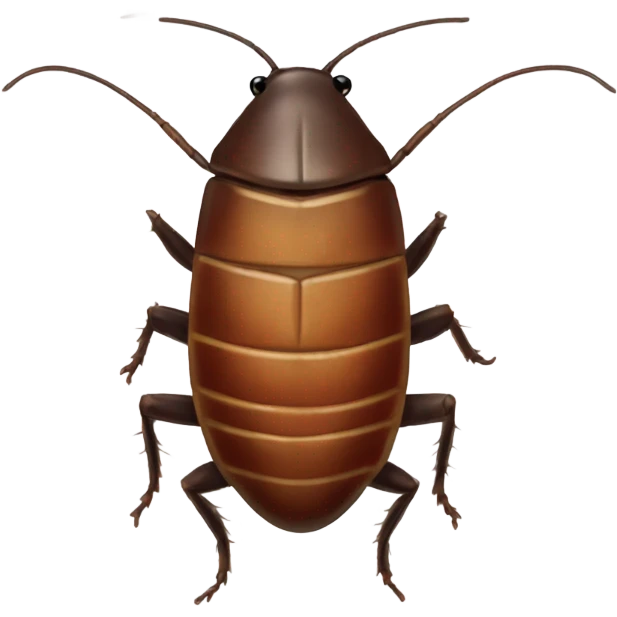 Christmas cockroach  emoji