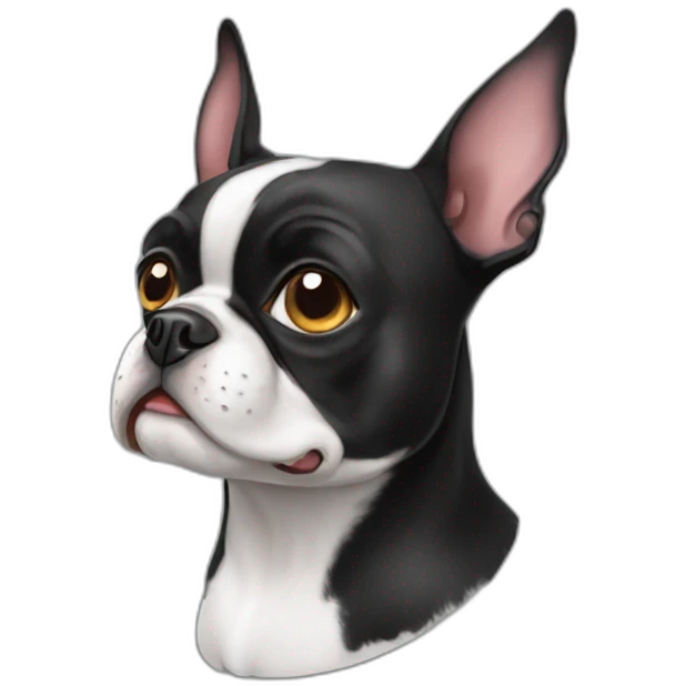 Boston terrier emoji