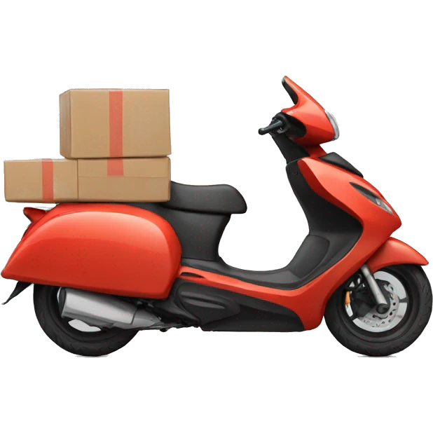 delivery moto emoji