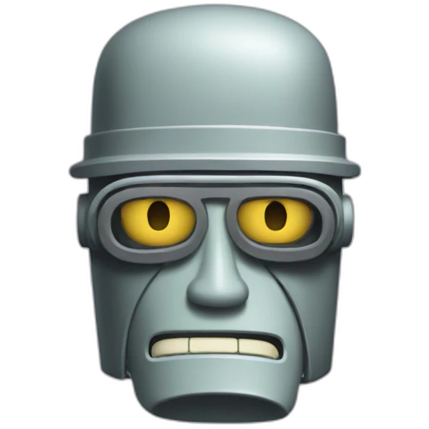 Bender from futurama emoji