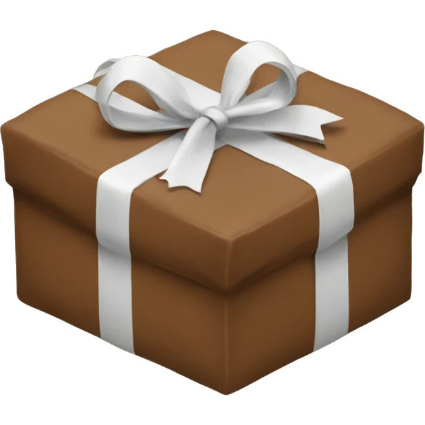 brown gift bos emoji