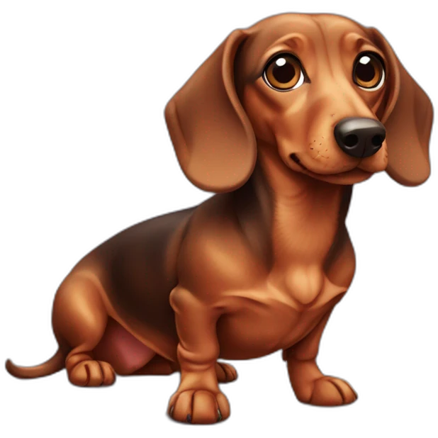 dachshund emoji