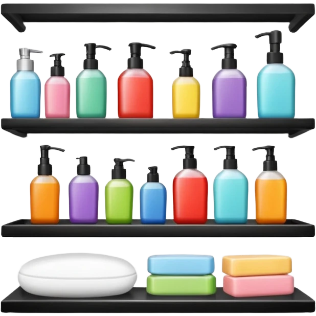 Soap and shampoo emoji
