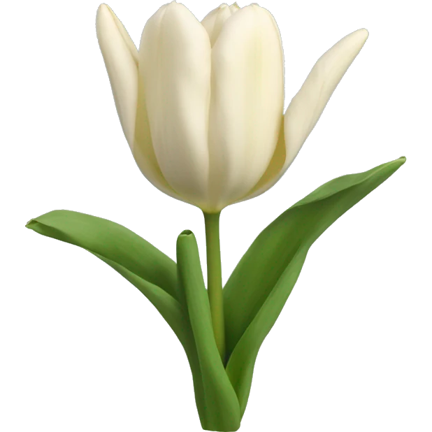 Tulipe indigo vue du desus emoji