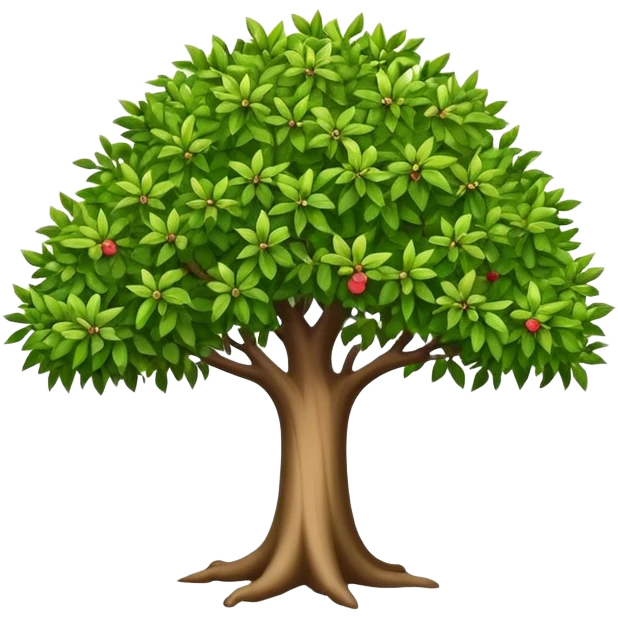 Mastic tree emoji