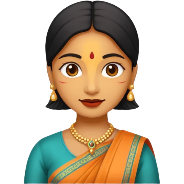 India woman emoji