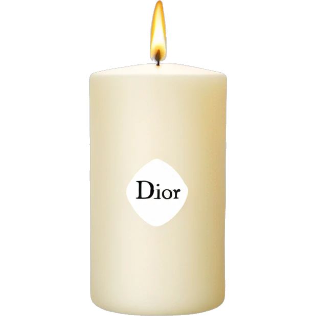 Dior candle  emoji