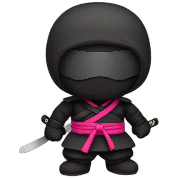 Ninja hello kitty emoji
