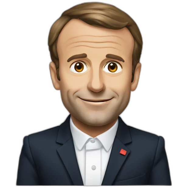 Emmanuel Macron emoji