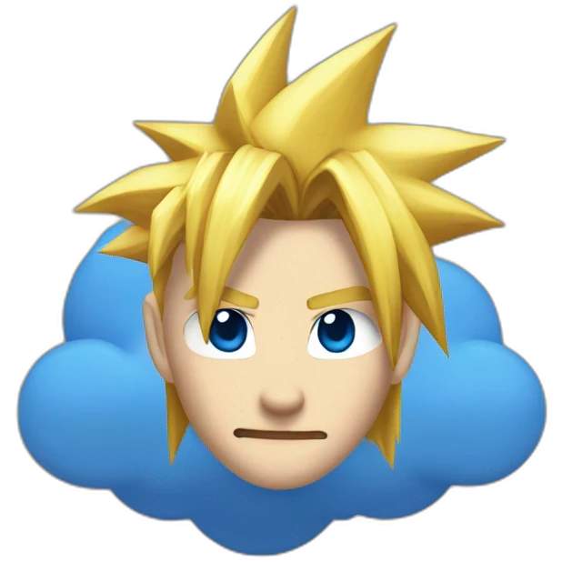blue cloud strife emoji