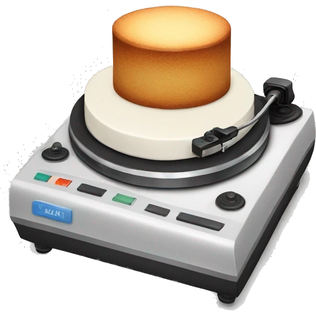 Turntable for cake  emoji