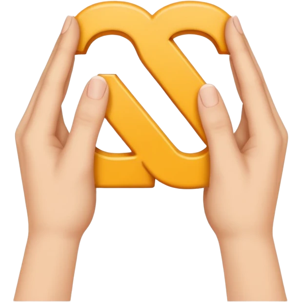 Iz roke mora sestavljati črko S emoji