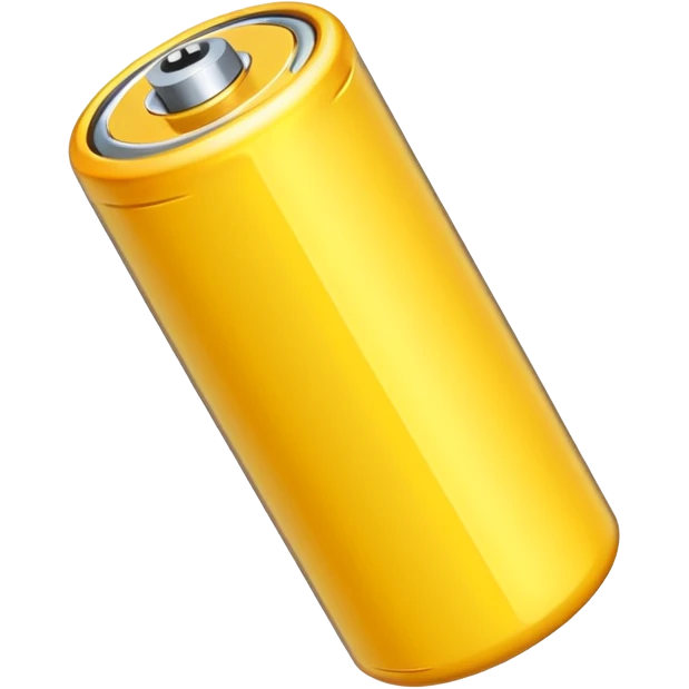 yellow battery emoji