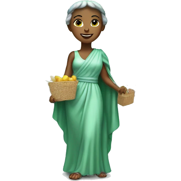 lady liberty shopping emoji