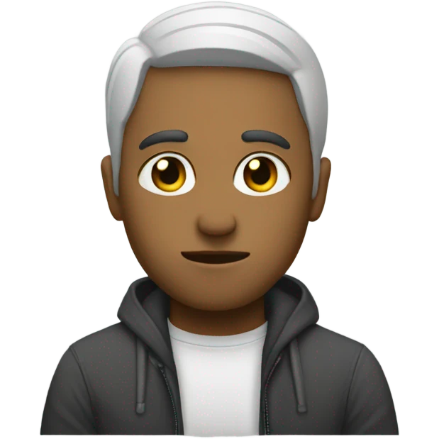 White silence emoji