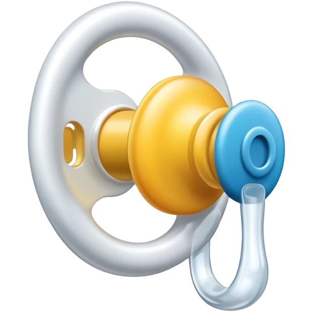 pacifier side view emoji