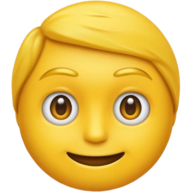 Emoji jaune qui se croque le doigt en regardant vers la droite emoji
