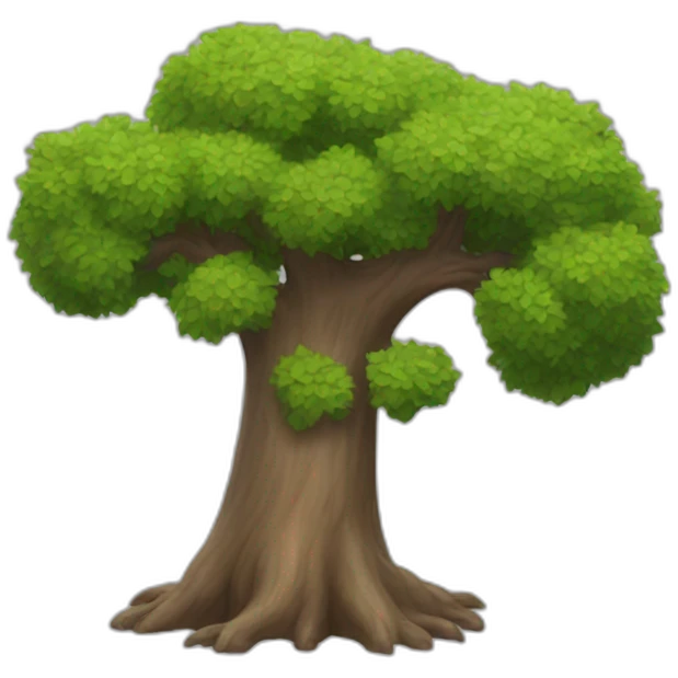 rat-shaped tree emoji