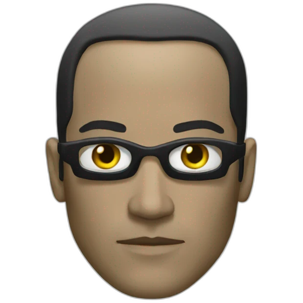 man from the matrix emoji