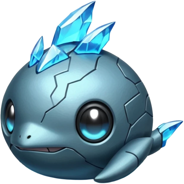 Elemental Water-Electric-Rock-Steel-type natural realistic elegant cool handsome beautiful pretty badass Pokémon-Fakémon-creature emoji