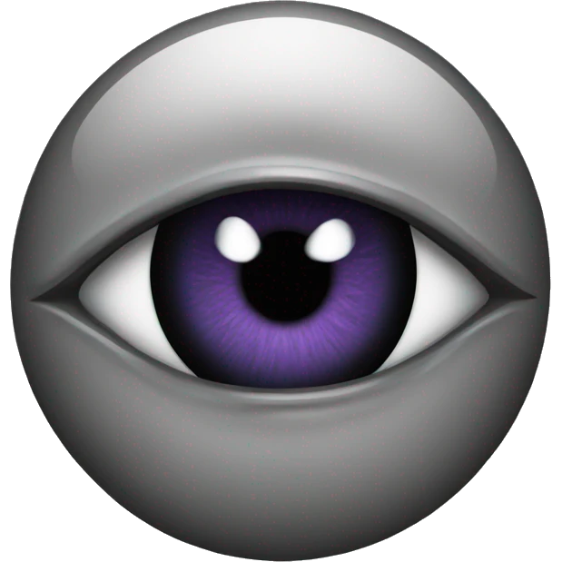 Gothic eye emoji