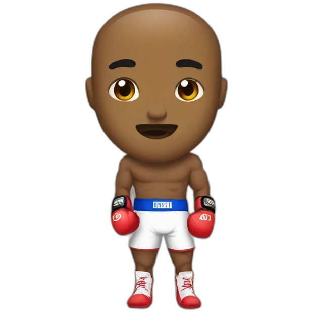 Boxeador mma emoji