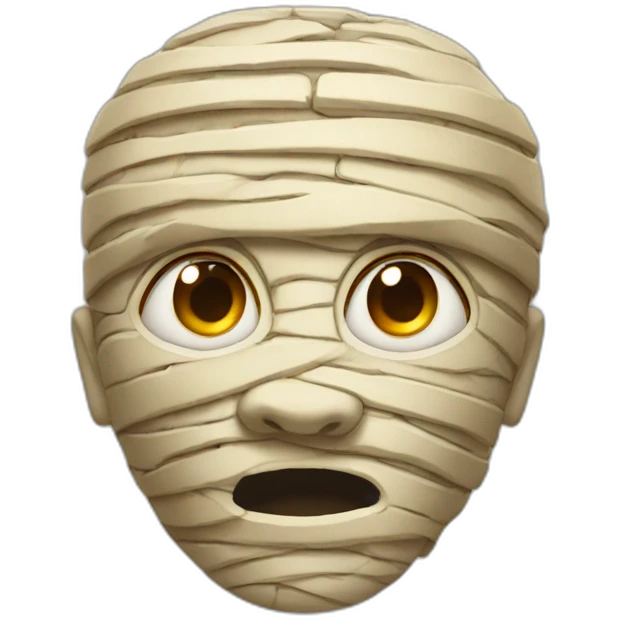 Mummy head emoji