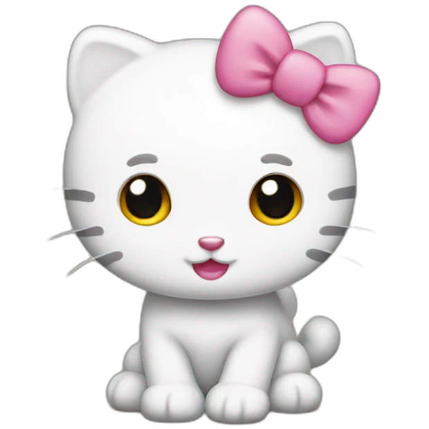 Hello kitti emoji