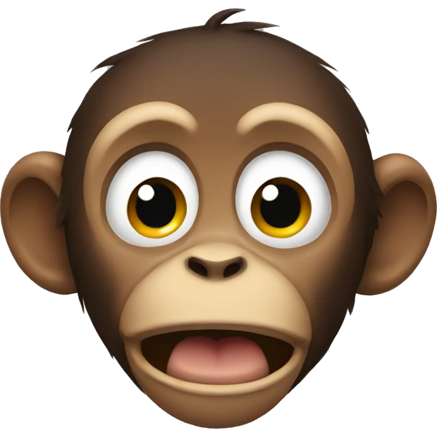 Crying monkey emoji