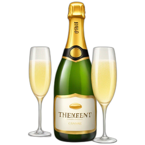 Champagne emoji