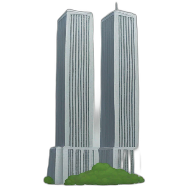 Twin towers emoji
