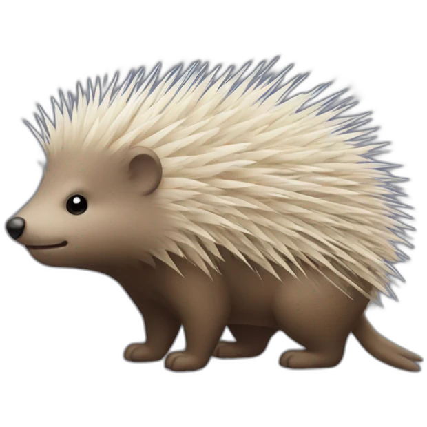 porcupine emoji