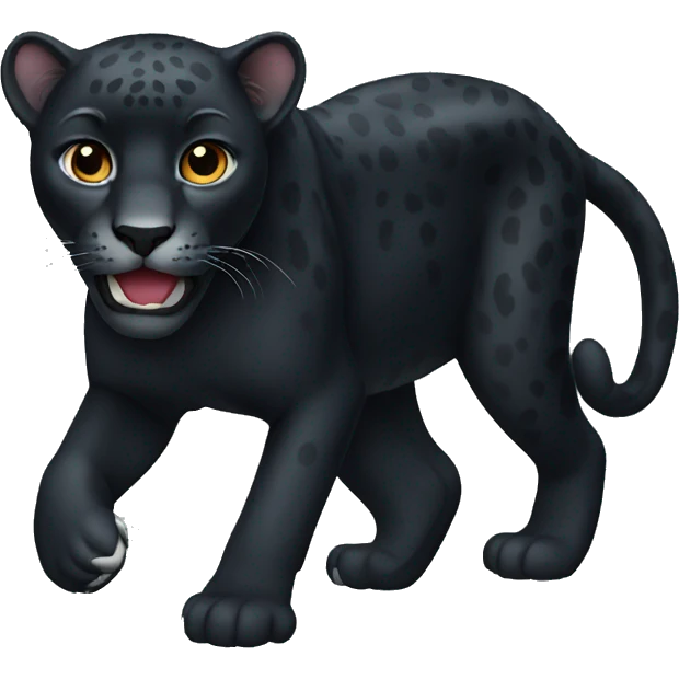Black jaguar emoji