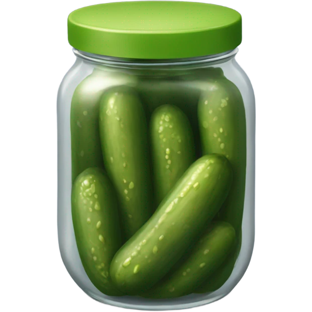 Pickle jar emoji