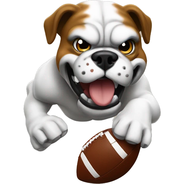 Georgia bulldog football touchdown emoji