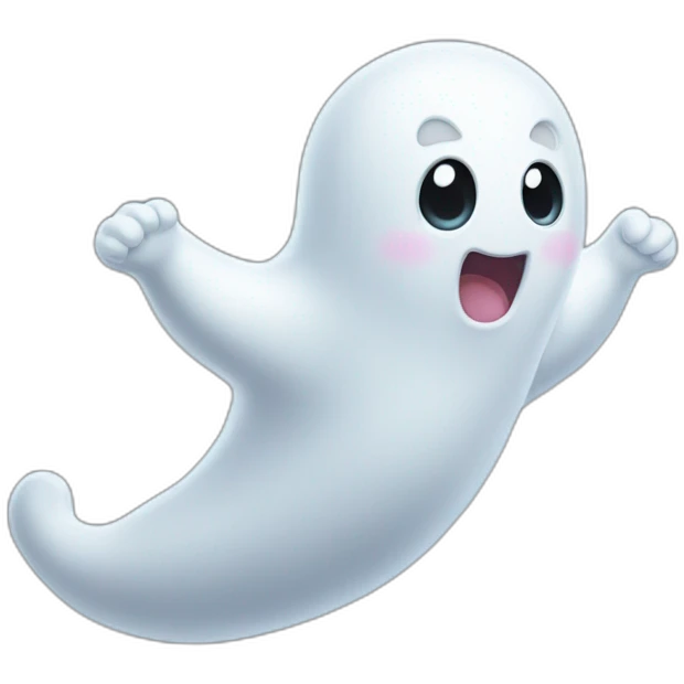 ghost-floating-in-the-air-kitty emoji