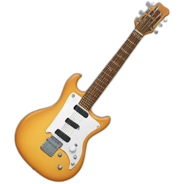 Guitare électrique emoji