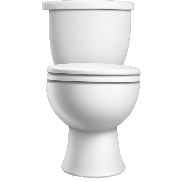 toilet with head sticking out emoji