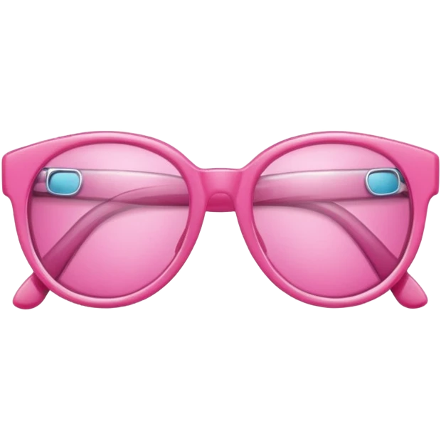 a barbie pink glasses emoji