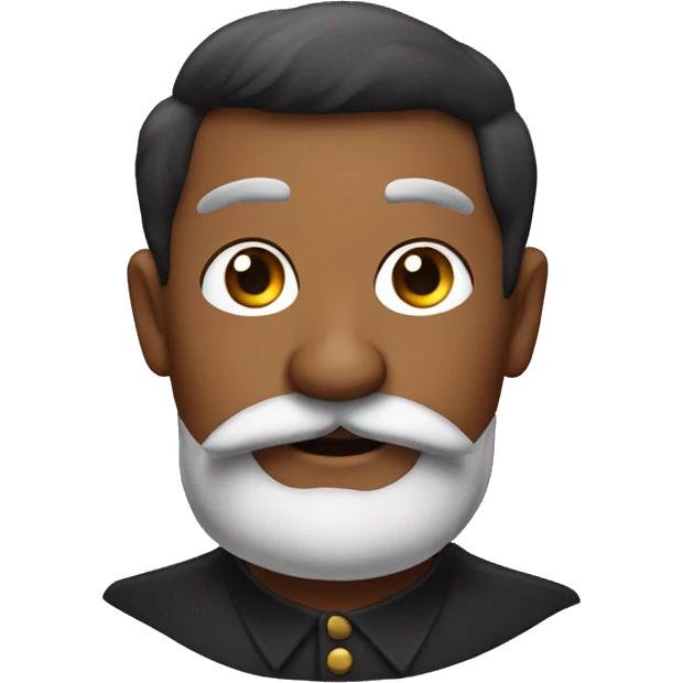A horae with a handlebar mustache  emoji