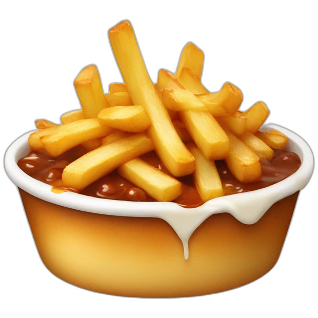 Poutine emoji